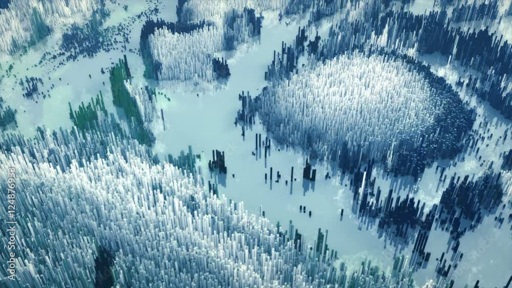 Abstract 3d landscape Abstract 3d landscape