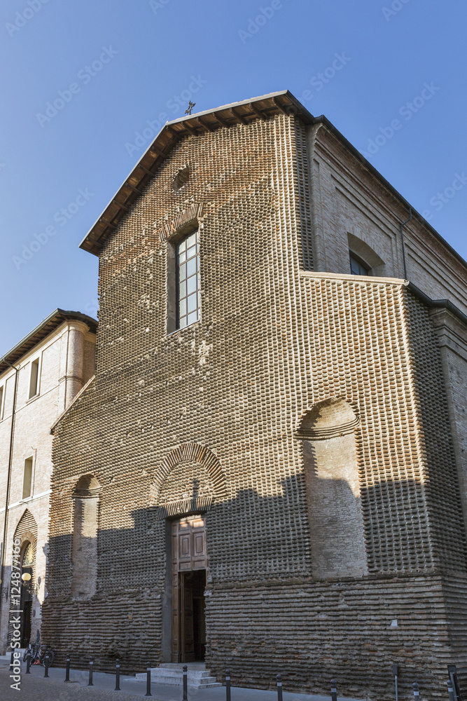 Church of the Suffragio in Rimini, Italy.