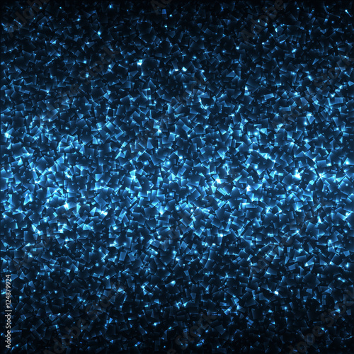 Vector abstract background with shiny particles