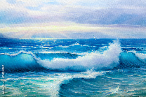 painting seascape