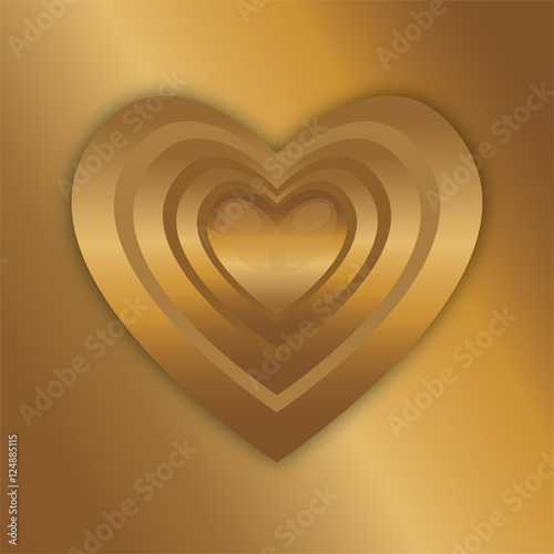 cuore dorato