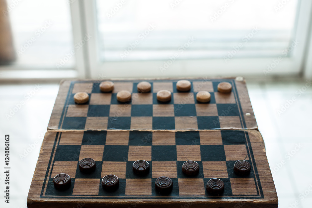 woodden checkers board woodden checkers board