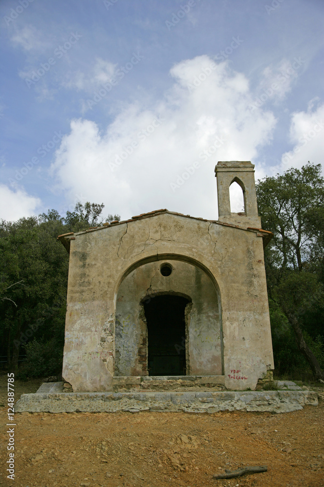 old church ruins
