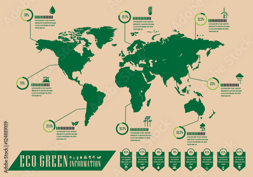 Green Concept Infographic