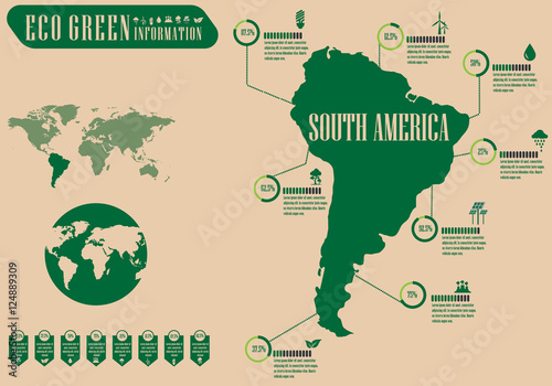 Green Concept Infographic