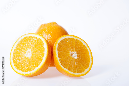 Fresh oranges fruit