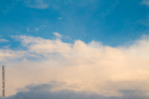 Beautiful blue sky and cloud © n_u_t