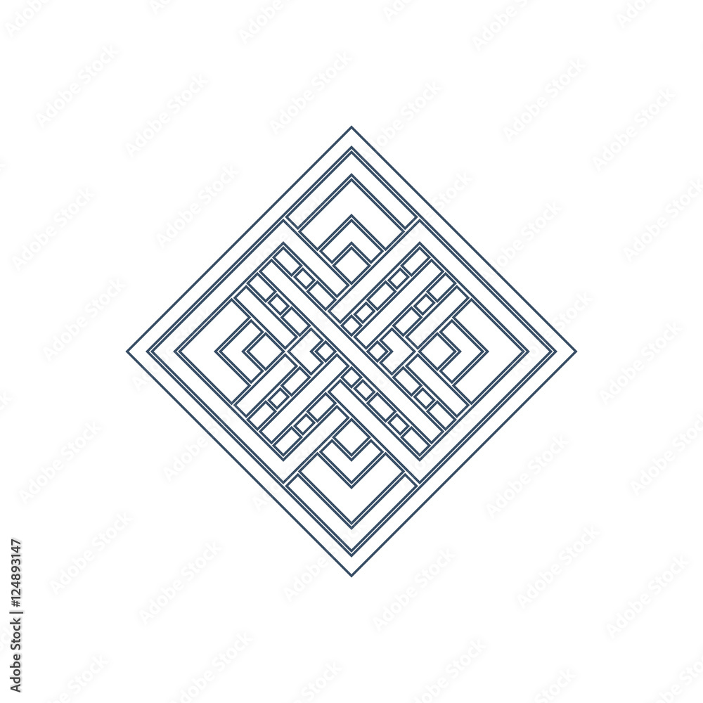 Vector lineart ornament Vector lineart ornament