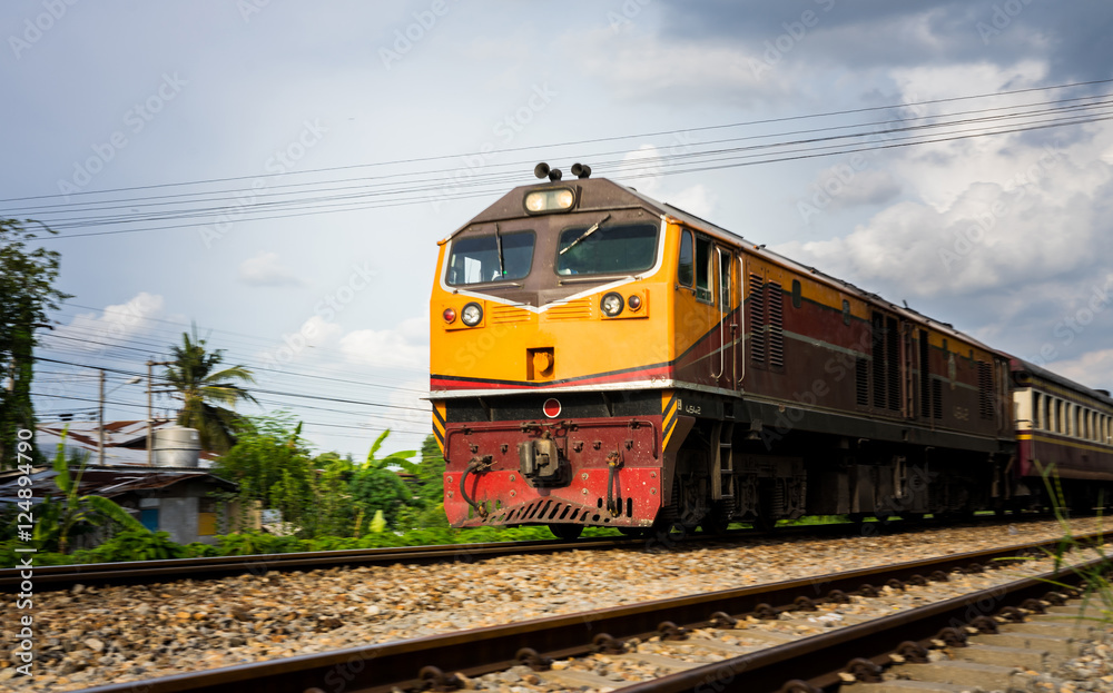 trains on The length of the railway track