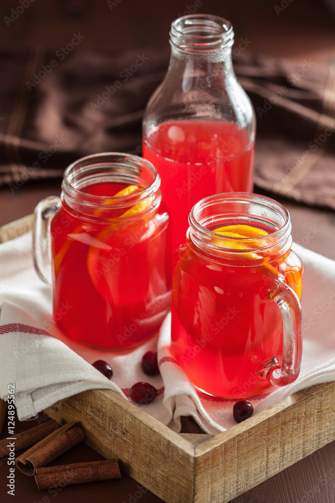 hot cranberry tea with orange cinnamon warming drink hot cranberry tea with orange cinnamon warming drink