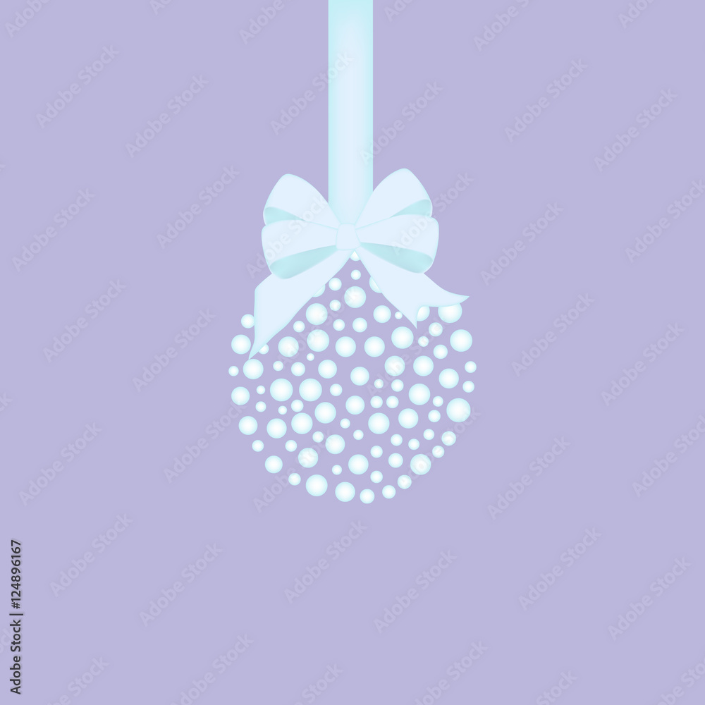 Christmas ball illustration