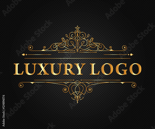 Luxury, Elegant, Royal and Emblem Logo Vector Design