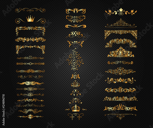 Luxury, Elegant and Royal Ornaments Vector Design