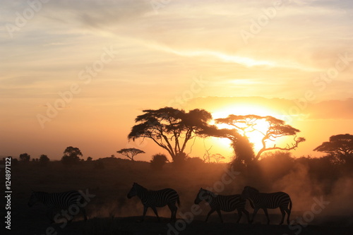 Sonnenuntergang Kenya