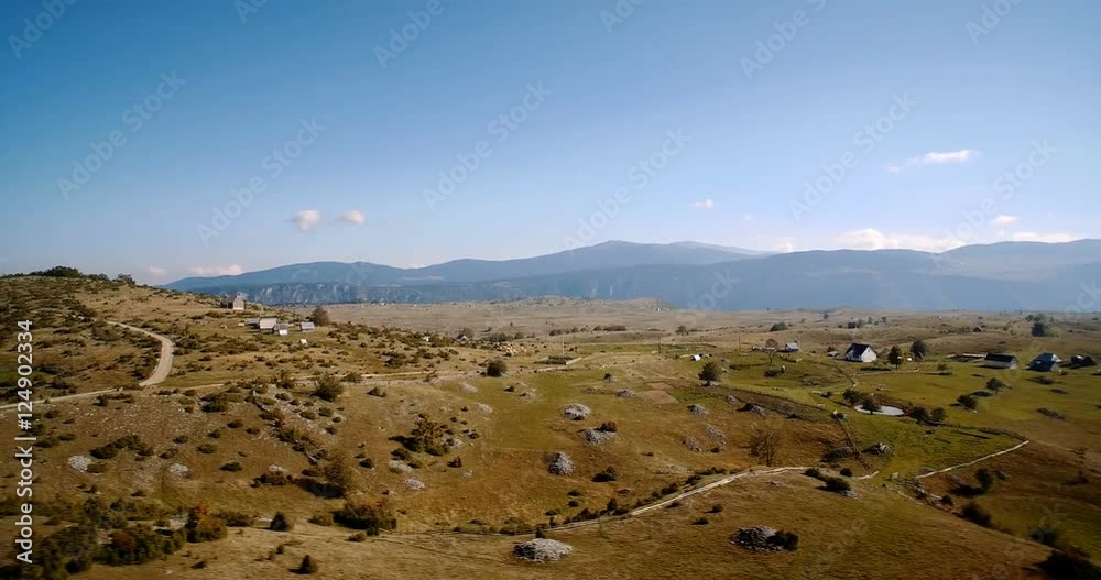 Aerial, Farmland, Nikovici, Crna Gora, Montenegro. Graded and stabilized version..Watch also for the native material, straight out of the camera. Aerial, Farmland, Nikovici, Crna Gora, Montenegro. Graded and stabilized version..Watch also for the native material, straight out of the camera.