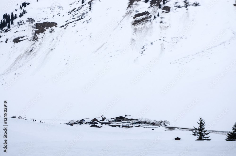Fototapeta premium Col des Aravis
