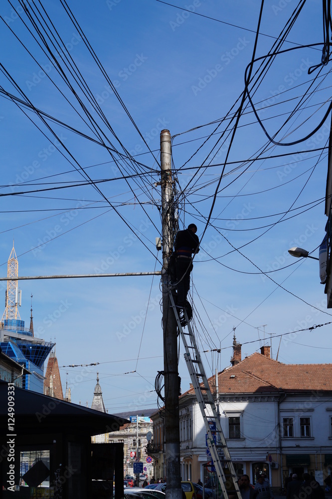 Arbeiter in Rumänien