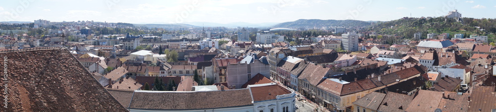 Fototapeta premium Cluj-Napoca Panorama
