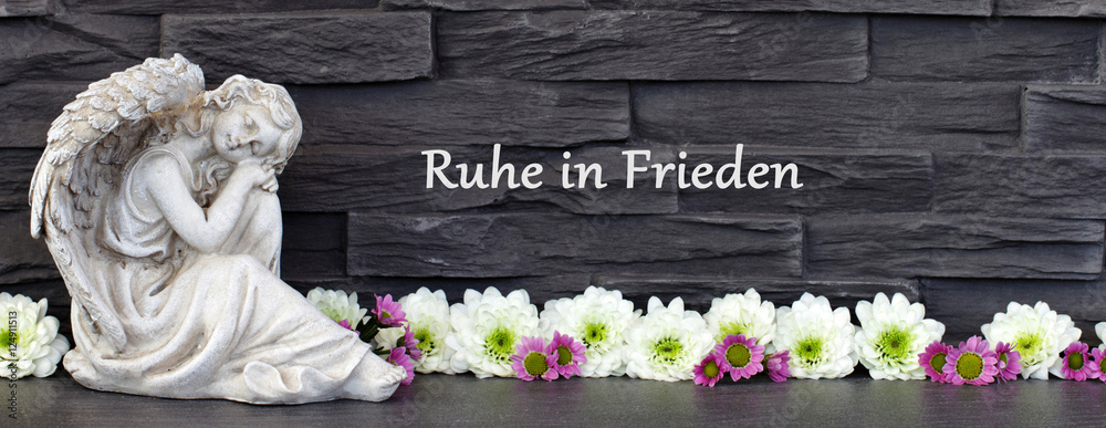 Ruhe in Frieden StockFoto Adobe Stock