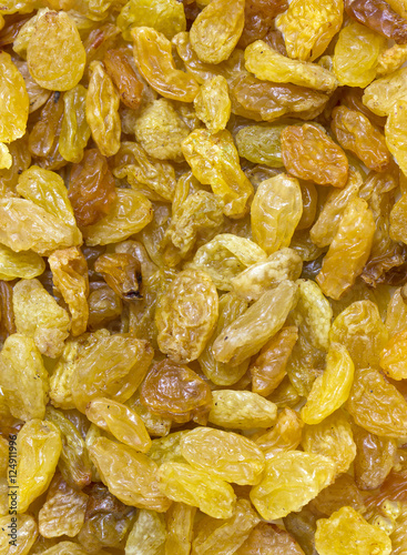 background dried raisin grapes closeup shot 