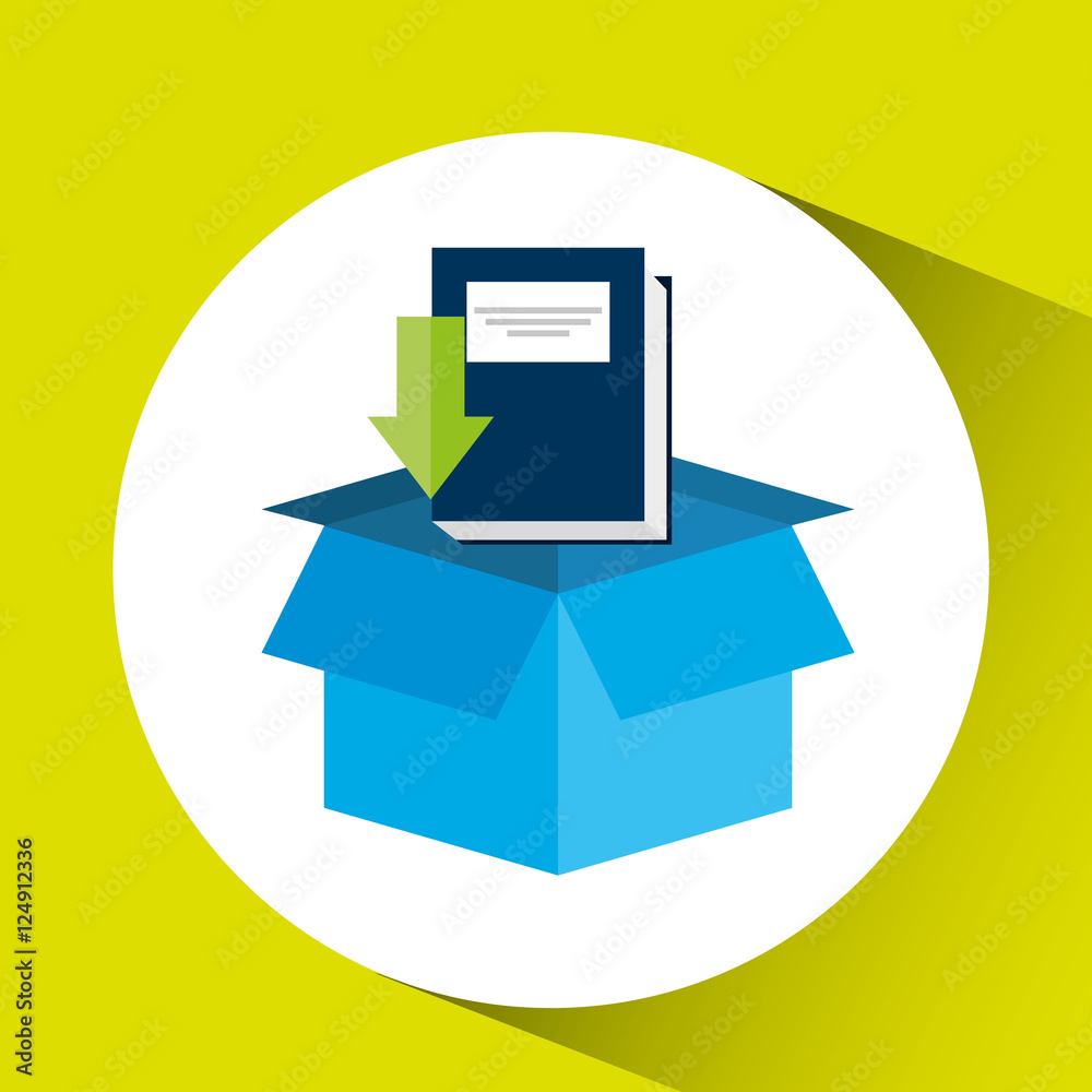 e-book download e-learning protection design graphic vector illustration e-book download e-learning protection design graphic vector illustration