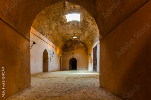 Ehemaliger Getreidespeicher (Heri Souni) in der Ville Impériale in Meknes  Marokko © majonit