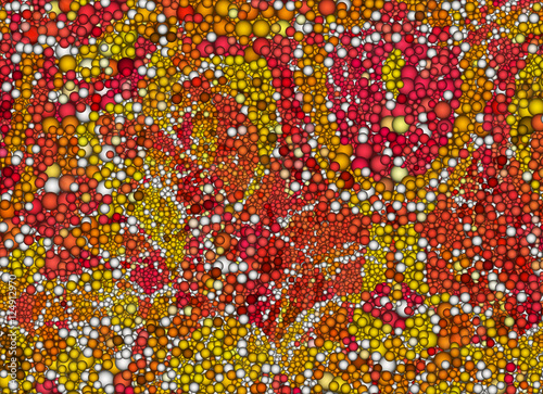 many different atom backgrounds