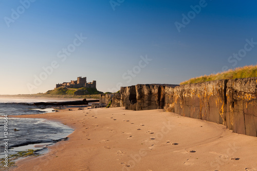 Bamburgh Castle, Northumberland, England, Europe