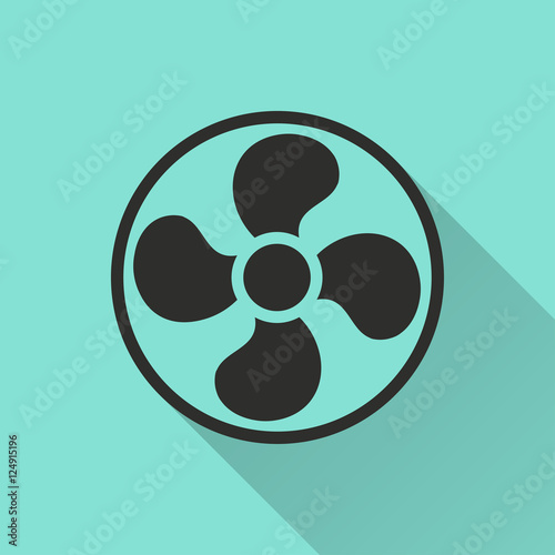 Fan - vector icon.