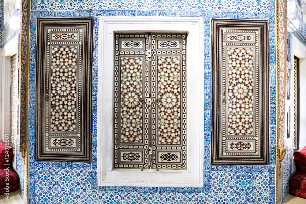 Door in a Room in Topkapi Palace