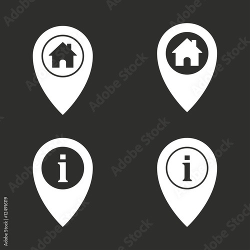 Free Download Map pin - vector icon. - GFXLoad