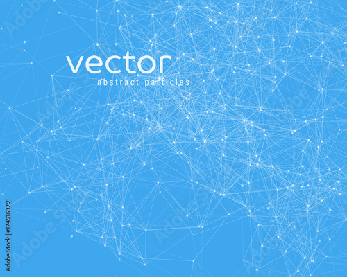 Vector abstract particles.