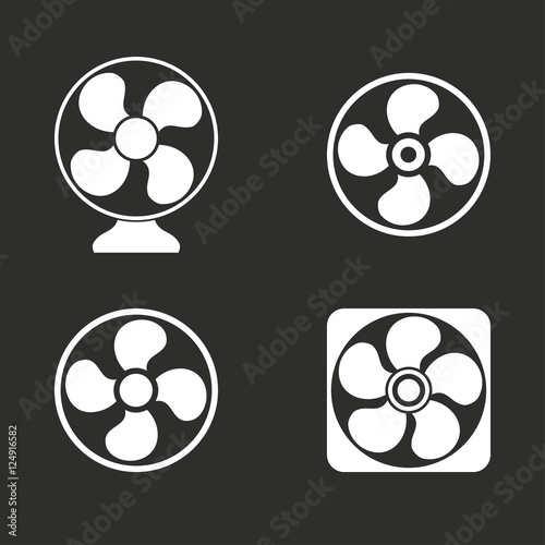 Fan - vector icon.