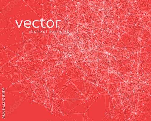 Vector abstract particles.
