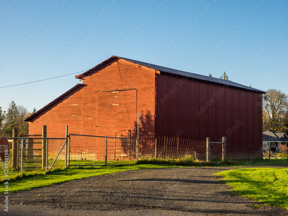 Barn Along Rails To Trails Barn Along Rails To Trails