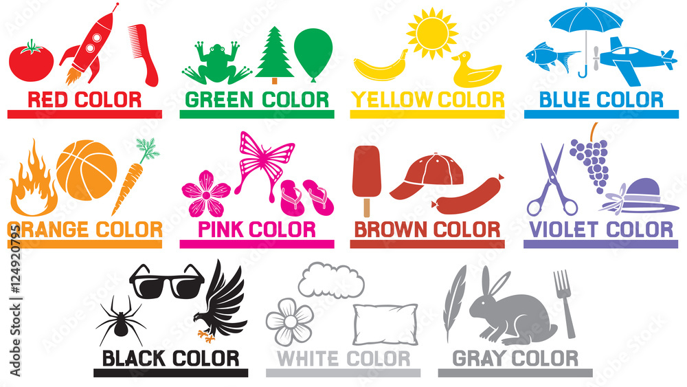 learning the colors for kids (children education)