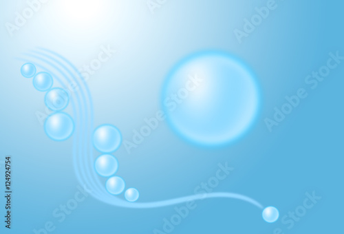 Bubbles background