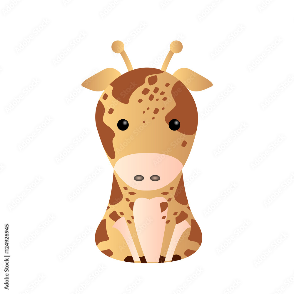 Obraz premium Isolated cute animal