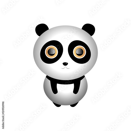 Fototapeta Naklejka Na Ścianę i Meble -  Isolated cute animal