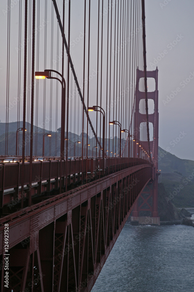 Fototapeta premium ggb lampposts