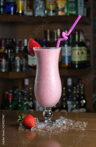 Strawberry smoothies