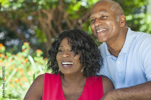 Senior African American Man & Woman Couple