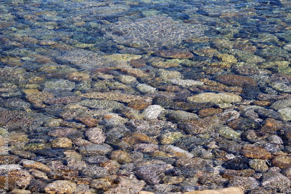 Galets sur le littoral méditerranéen