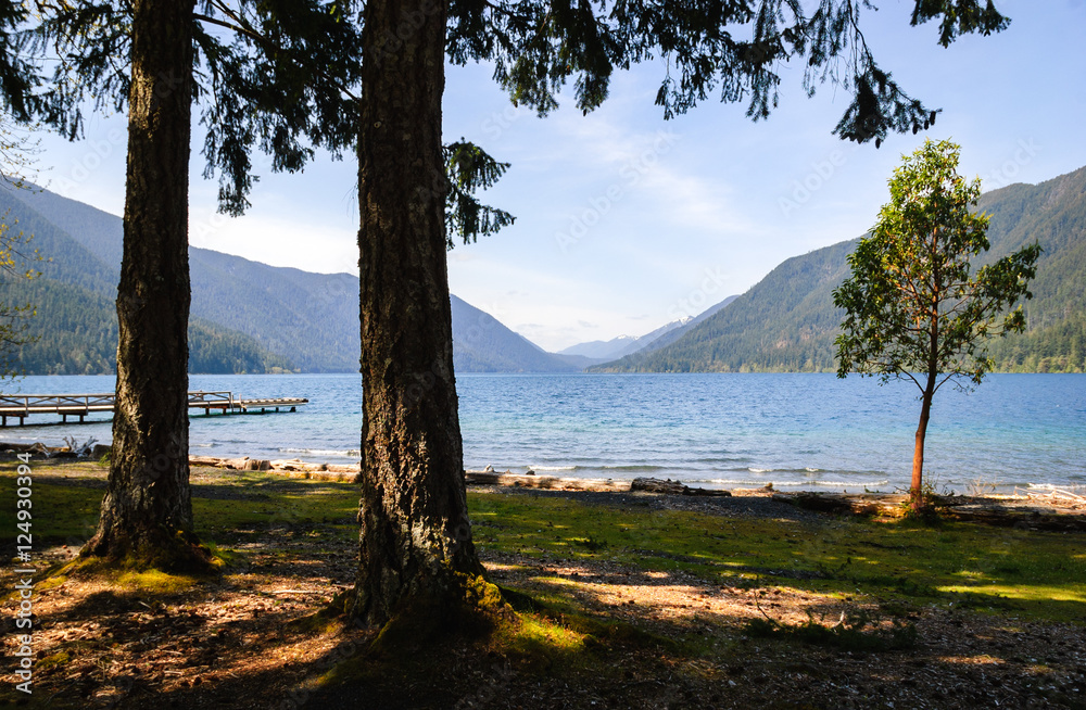 Crescent Lake, Olympic National Park Crescent Lake, Olympic National Park