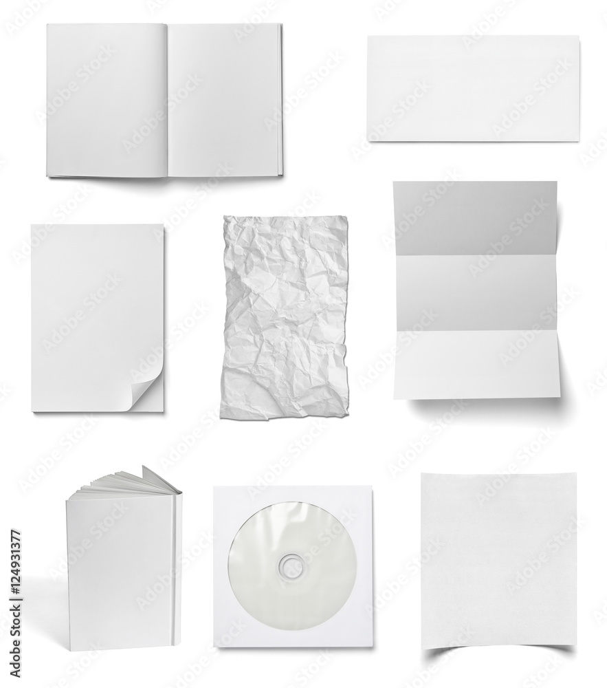 envelope book card leaflet template business