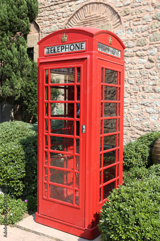 Red telephone box Red telephone box