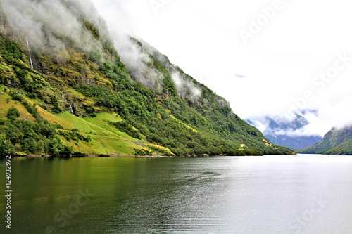 Norwegian nature late fall away from major cities photo