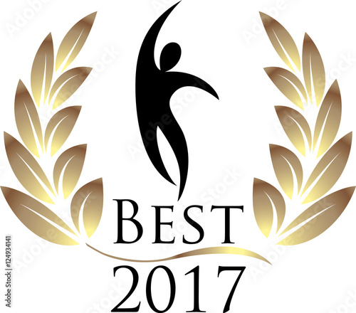 Best 2017 isolated logo