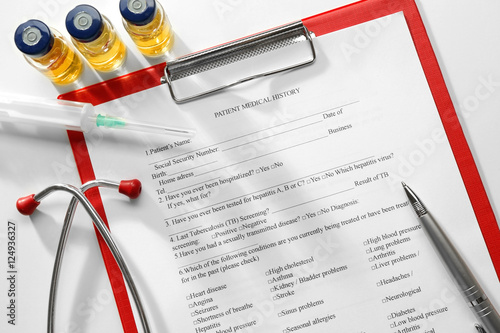 Doctor tools and patient me...