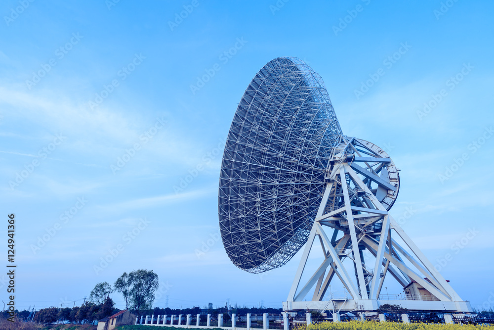 Radio telescopes for astronomical observations in China